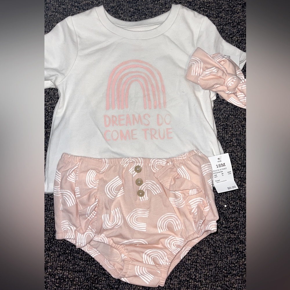 🌈Baby girl sweet outfit🌷